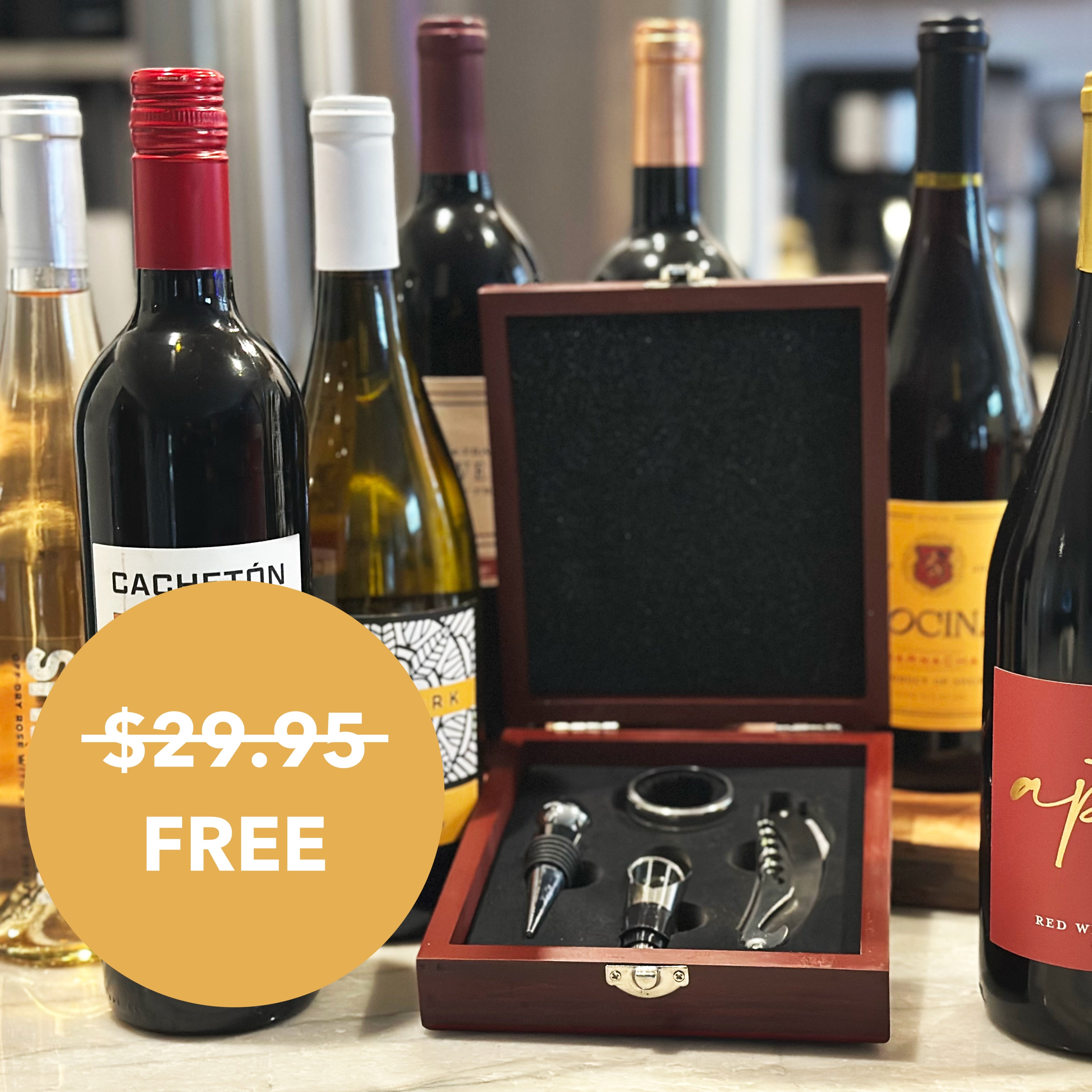 Complimentary Wine Gift (Limit 1 per Customer)